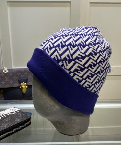 Fendi Beanie In Blue