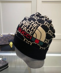 Gucci Beanie Cashmere In Black