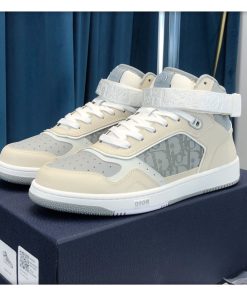 Christian Dior B27 High-Top Sneaker Cream For Men CD