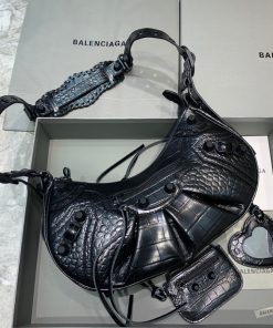 BALENCIAGA Le Cagole XS Shoulder Bag In Black, For Women, Women’s Bags 13in/33cm