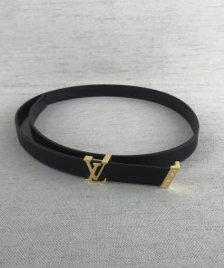 Louis Vuitton LV Initiales Belt Black, LV Women Belt M9578V