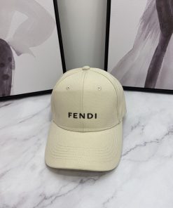 Fendi Baseball Cap Beige Fendi Cap