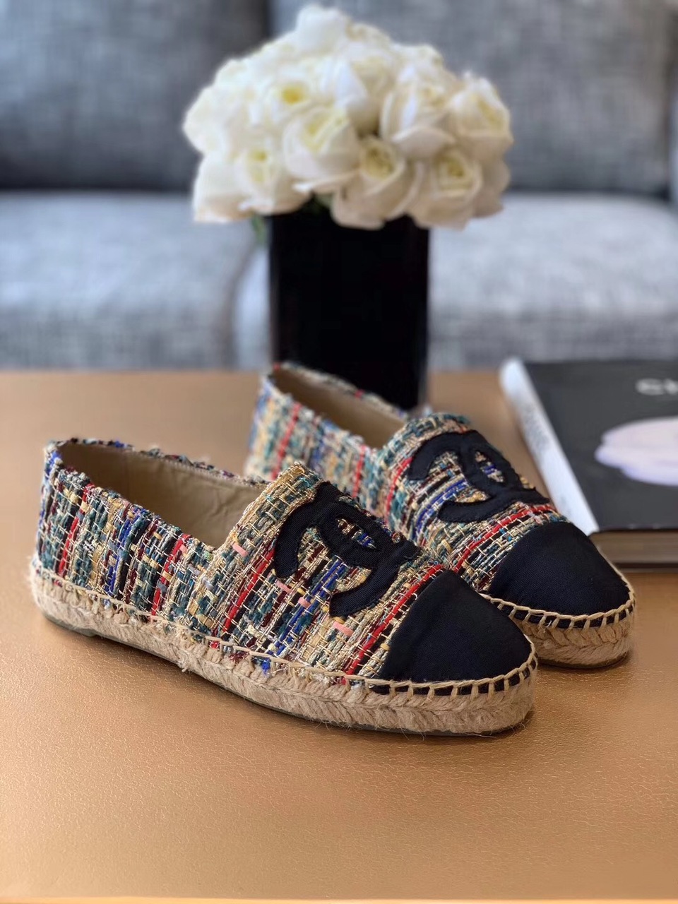Chanel Espadrilles Mutiple Color For Women, Women’s Shoes G29762