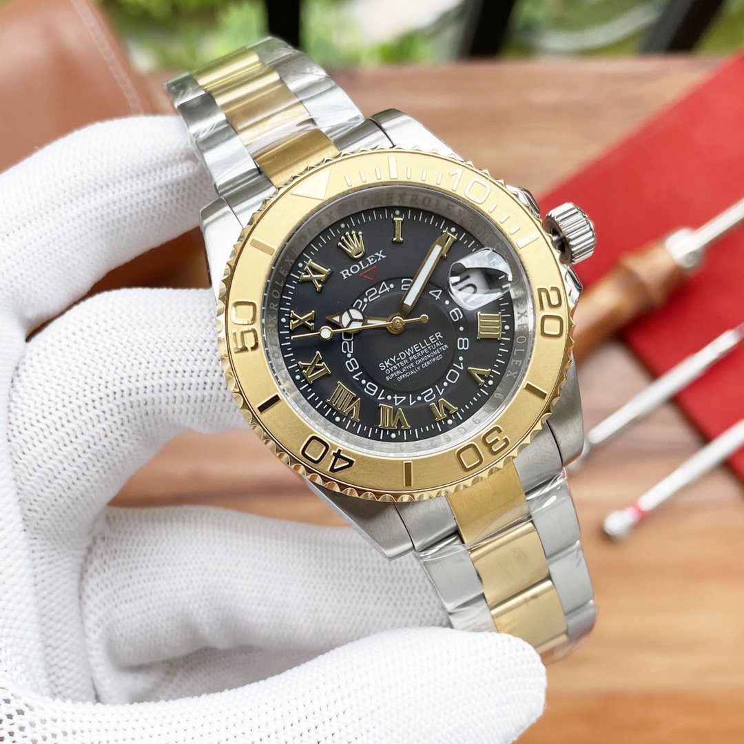 Rolex Sky – Dweller 42mm Silver Toned For Men 326933