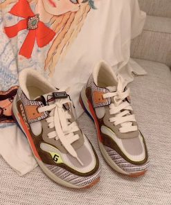 Gucci Ultrapace Sneakers Green For Women GG
