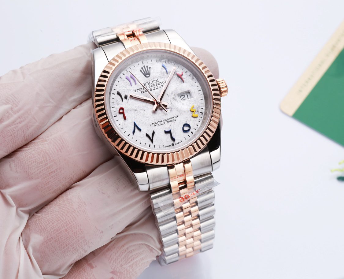 Rolex Datejust 41mm Oyster Perpetual Silver Toned For Men