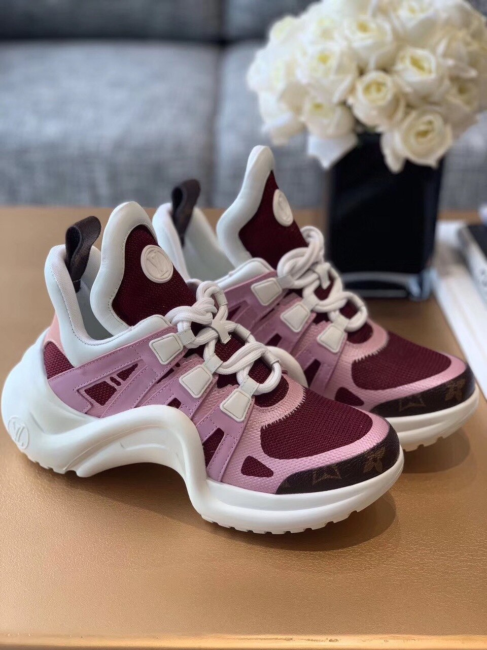 Louis Vuitton LV Archlight Sneaker Technical Satin Multi Color Nicolas Ghesquière For Women LV
