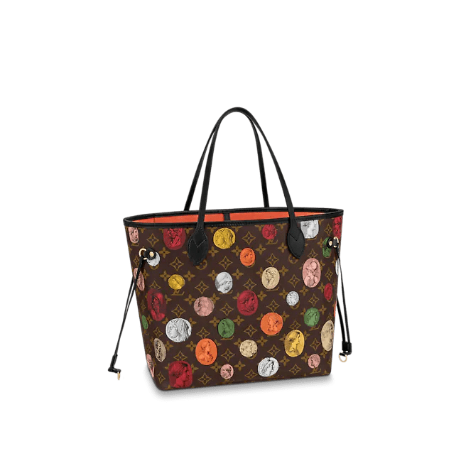 Louis Vuitton Neverfull MM Tote Bag Monogram Canvas Part Of The LVxFornasetti Collection For Fall-Winter Season, Women’s Handbags, Shoulder Bags 12.2in/31cm LV M45923