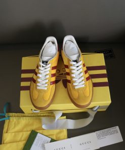 Gucci x Adidas Men’s Gazelle Sneaker Yellow For Men ‎‎‎‎‎707848 9STU0 7170