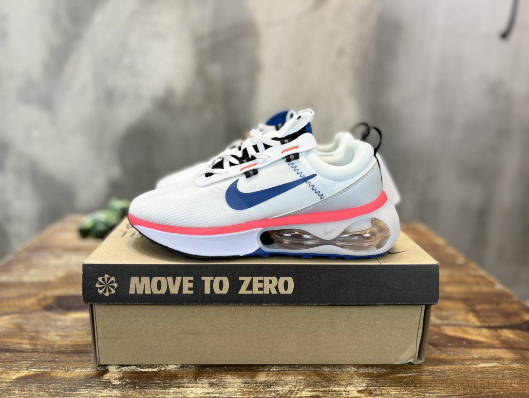 Nike Air Max 2021 GS Navy Crimson Iron Grey For Men DA3199-101