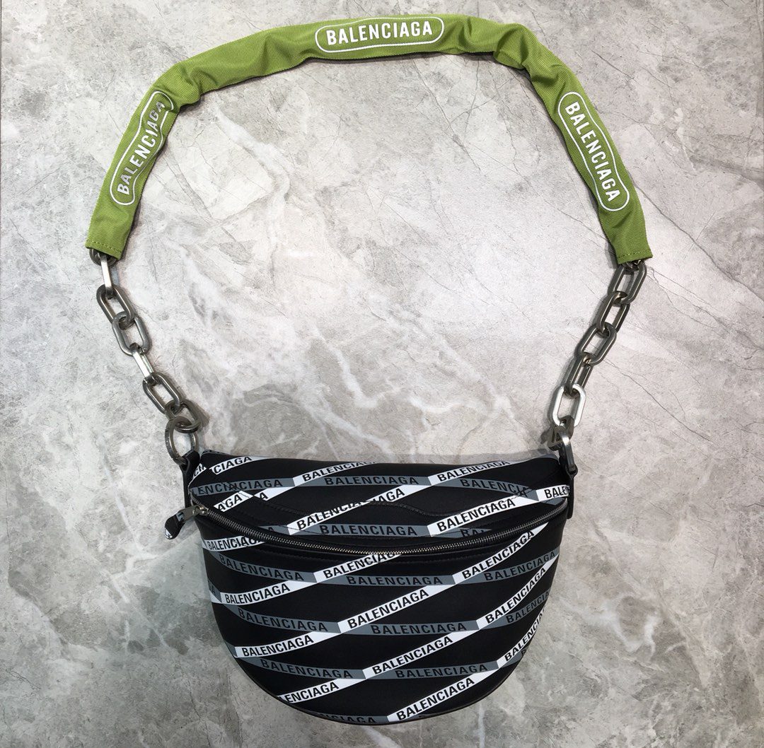 Balenciaga Souvenir XXS Belt Bag In Black, For Women, Women’s Bags 11.8in/30cm