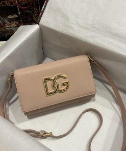 Dolce & Gabbana 3.5 Clutch Beige For Women 8.3in/21cm DG 