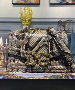 Dolce & Gabbana Medium DG Bag In Printed Solid Pattern Muticolour For Women 9in/23cm DG