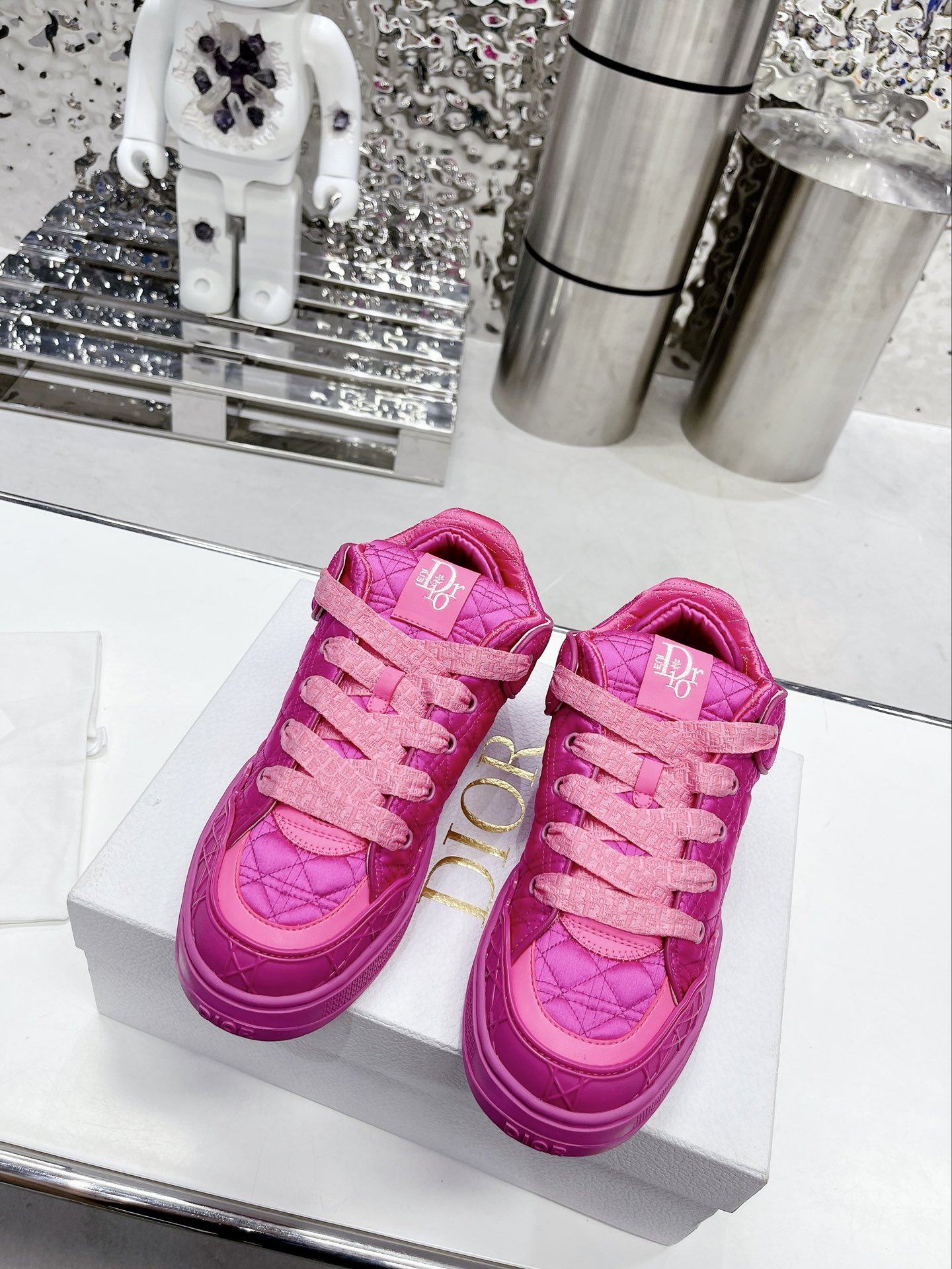Christian Dior Sneaker Pink For Men CD