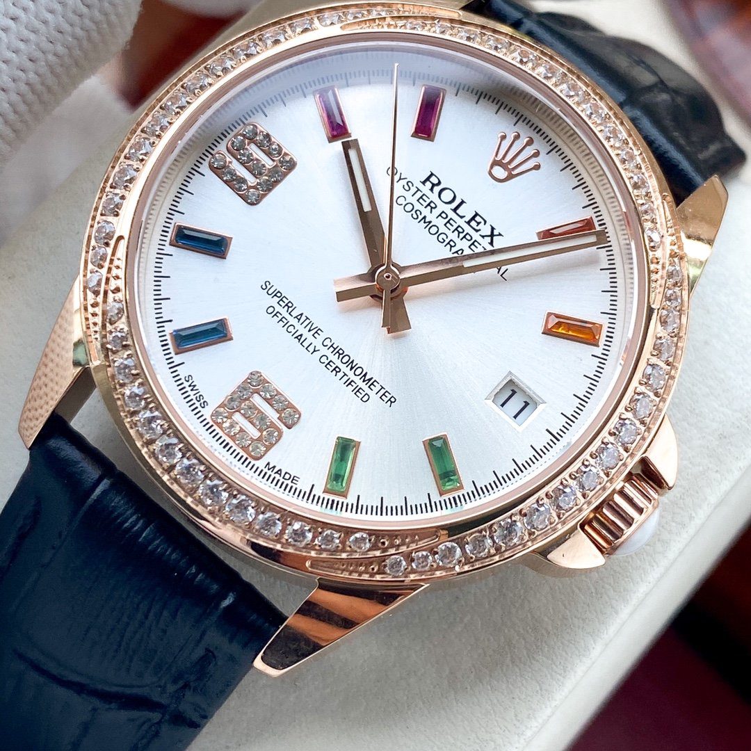 Rolex Datejust Perpetual 36mm Gold Toned For Women