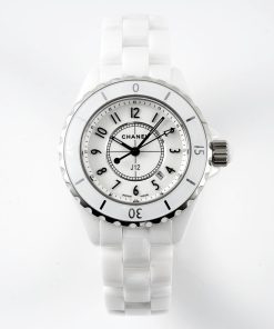 Chanel J12 Watch Caliber, 33mm Silver Toned H5703