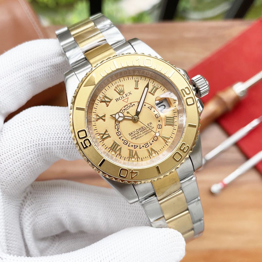 Rolex Sky – Dweller 42mm Silver Toned For Men 326933