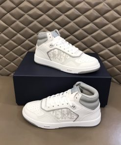Christian Dior B27 High-Top Sneaker White For Men CD 3SH133ZIJ_H068