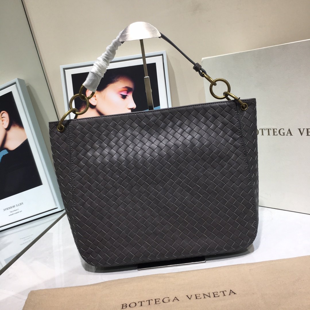 Bottega Veneta Handle Bag Black, For Women, Women’s Bags 12.2in/31cm