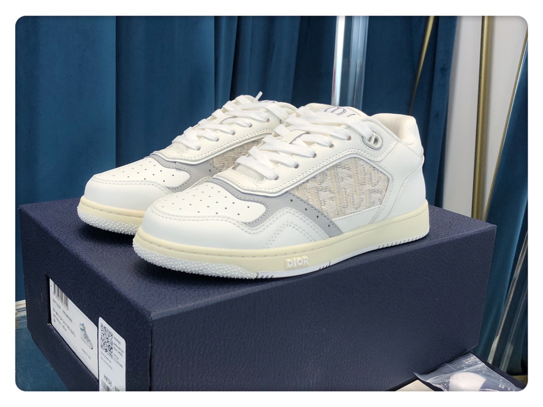 Christian Dior B27 Low-Top Sneaker White/Cream For Men CD