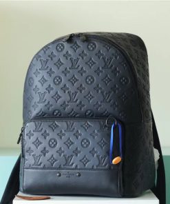 Louis Vuitton Racer Backpack Monogram Shadow Black For Men, Men’s Bags 41cm LV M46109