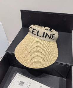 Celine Sedge Summer Hat Beige Celine Hat