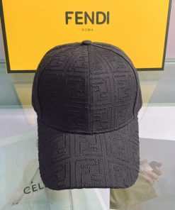 Fendi Baseball Cap Black Fendi Cap