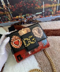 Dolce & Gabbana Small DG Chain Bag Muticolour For Women 7.1in/18cm DG