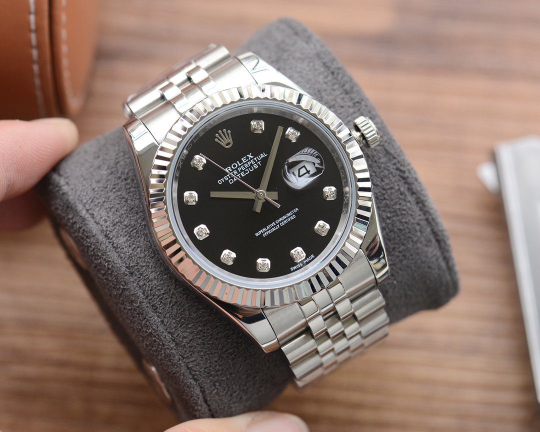 Rolex Datejust 41 Silver Toned For Men
