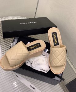 Chanel Women’s Mules Beige For Women