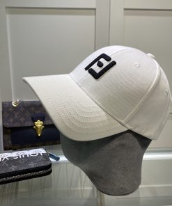 Fendi Baseball Cap White Fendi Cap