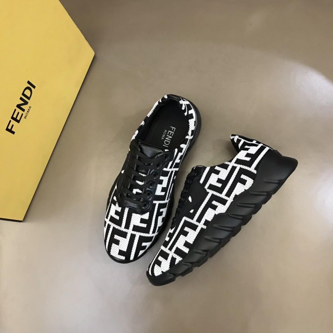 Fendi Force White Sneakers For Men