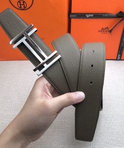 Hermes H Belt Buckle & Reversible Brown For Women, Women Belt