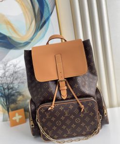 Louis Vuitton Trio Backpack Monogram Canvas By Virgil Abloh For Men, Men’s Bags 44cm LV M44658
