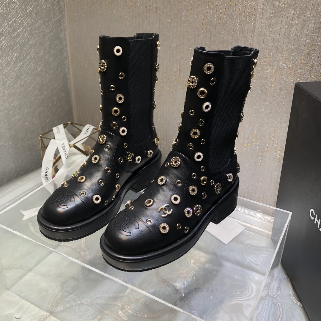 Chanel Women’s Boots Black For Women