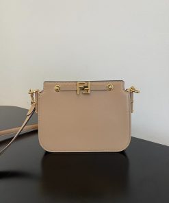 Fendi Touch Beige Bag For Woman 19cm/7.5in