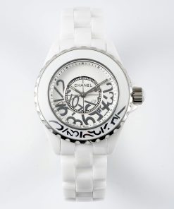 Chanel J12 Wanted De Chanel Watch, 33mm Silver Toned H5703