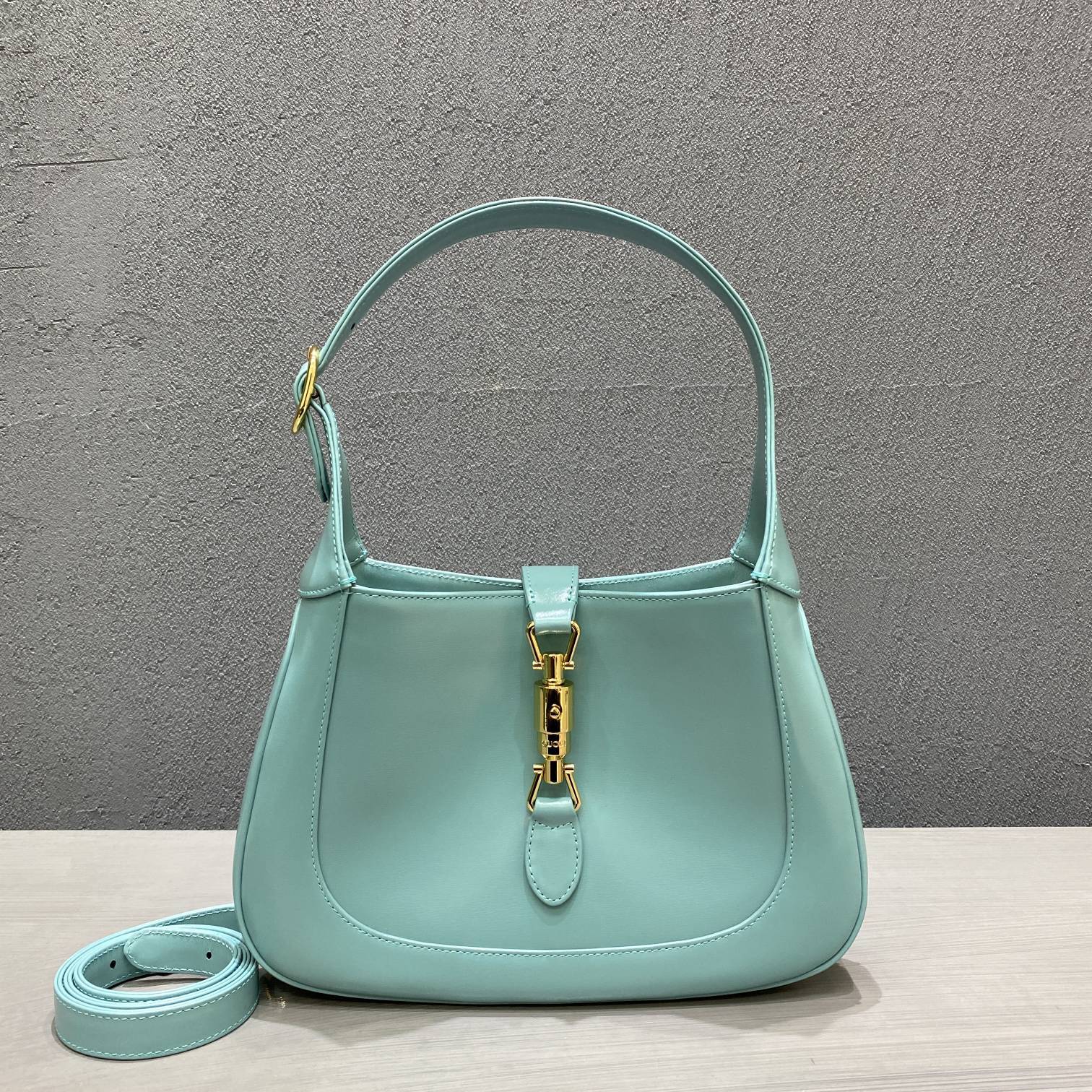 Gucci Jackie 1961 Small Shoulder Bag Light Blue For Women 10.8in/27.4cm Gucci ‎636709 10O0G 4933