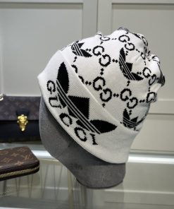 Gucci Beanie Cashmere In White