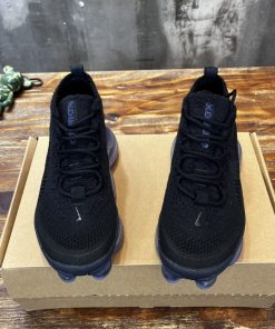 Nike Air Jordan 1 Mid Shoes Black For Men