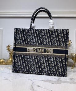 Christian Dior Large Dior Book Tote Brown For Women 16.5in/42cm CD M1286ZRIW