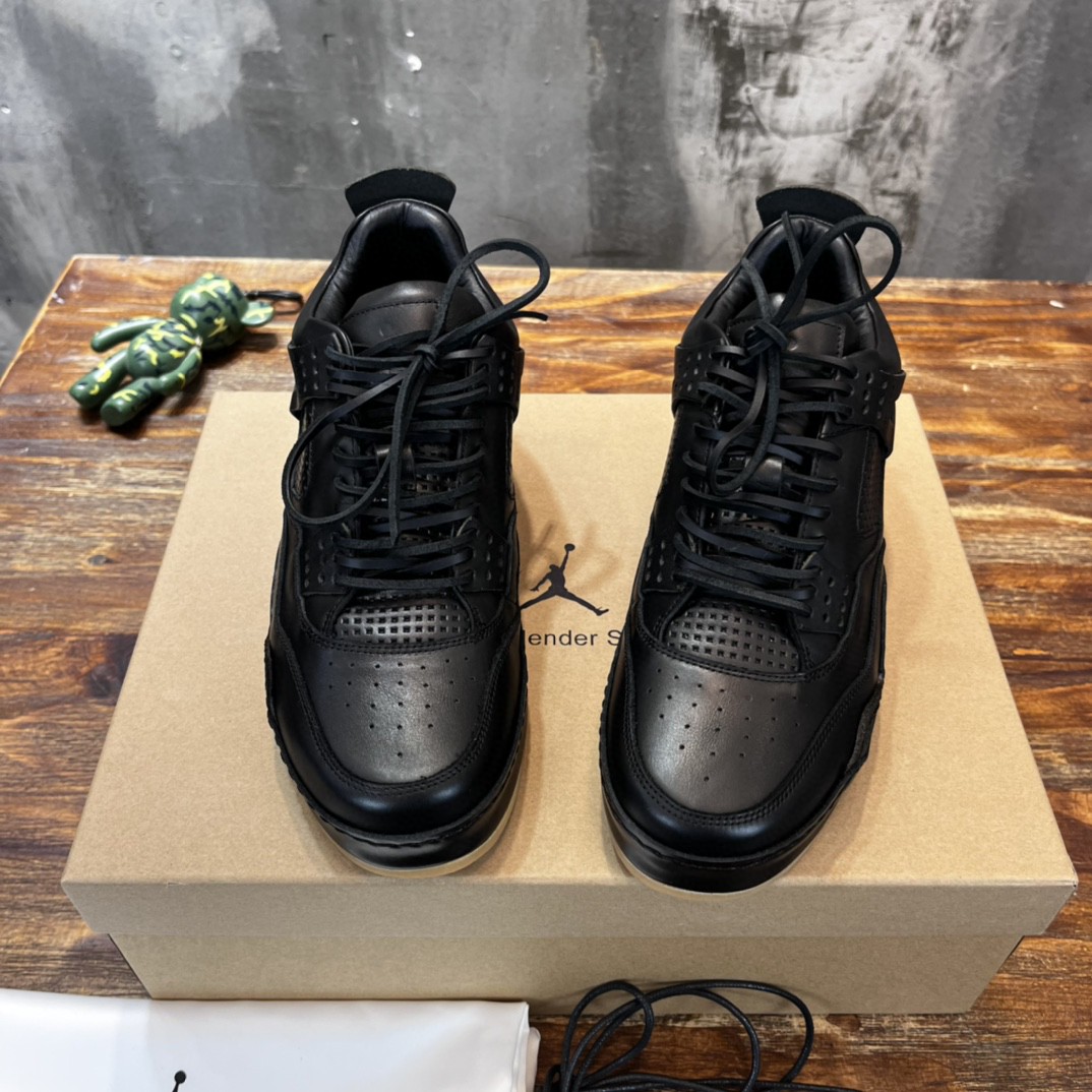 Nike Air Jordan 4 Black For Men