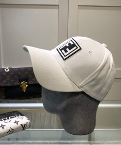 Fendi Baseball Cap White Fendi Cap