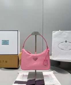 Prada Re-Nylon Re-Edition 2000 Mini-Bag Pink For Women, Women’s Bags 8.6in/22cm 1NE515_RDH0_F0E18