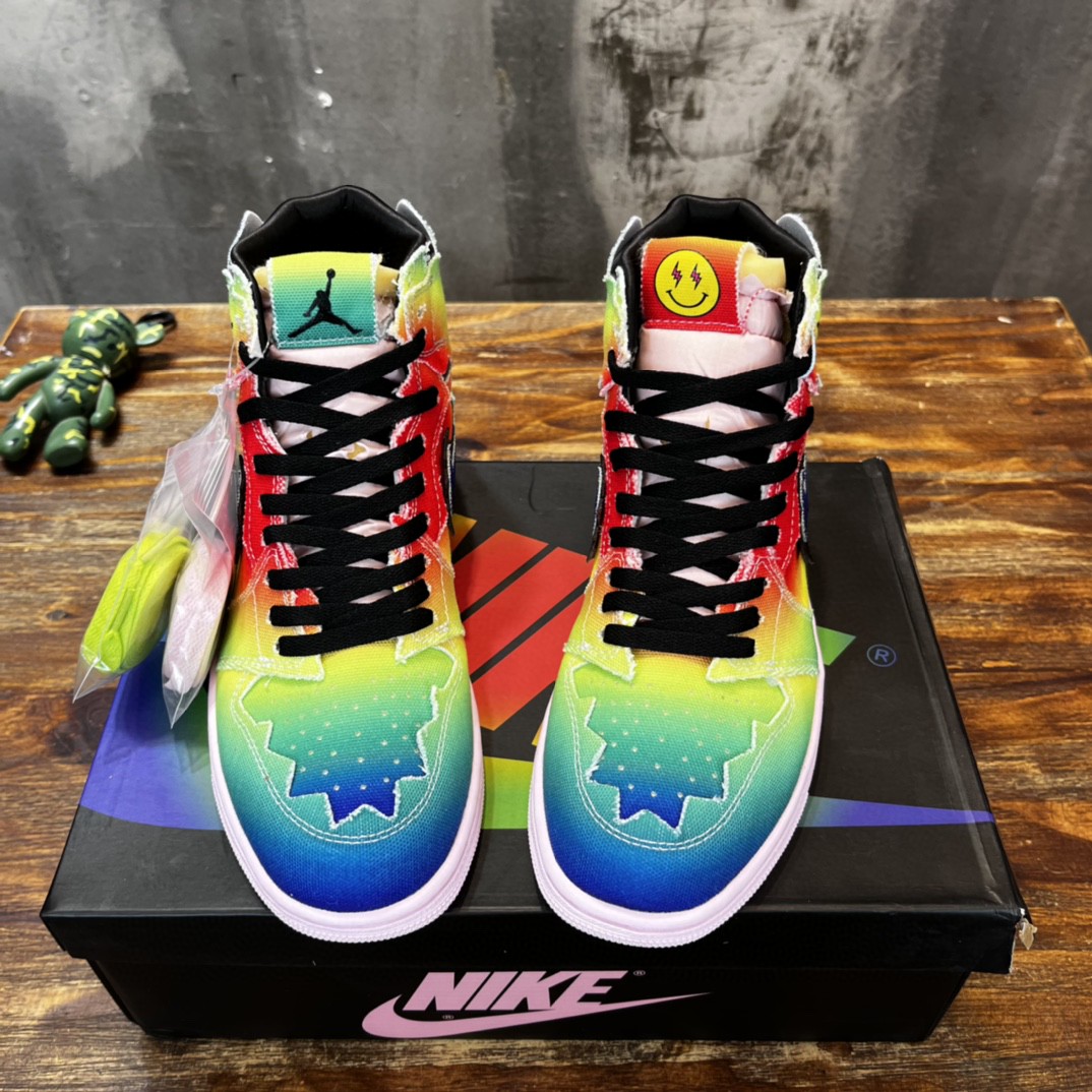 Nike Air Jordan 1 Retro High J Balvin Multicolor For Men DC3481-900