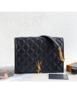 Yves Saint Laurent Becky Small Shoulder Bag Black For Women 10.5in/27cm YSL P00420101
