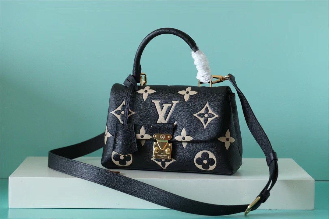 Louis Vuitton Madeleine BB Monogram Empreinte Black For Women, Women’s Handbags, Shoulder and Crossbody Bags 9.4in/24cm LV M45978