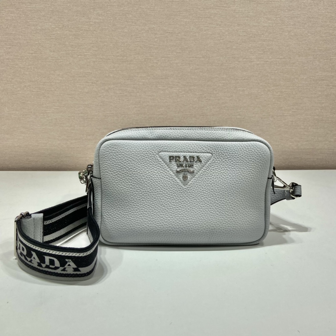 Prada Bag With Shoulder Strap Grey For Women, Women’s Bags 8.6in/22cm 1BH082_2DKV_F010I_V_3OM