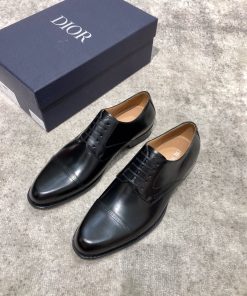 Christian Dior Timeless Derby Shoe Black For Men CD