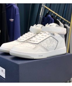 Christian Dior B27 High-Top Sneaker White/Grey For Men CD